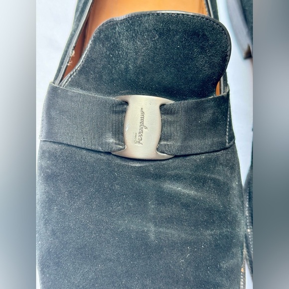 SALVATORE FERRAGAMO Velvet Dress Loafer main image 6